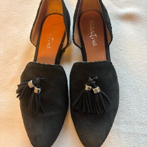 Diba True Black D'orsay Flat
